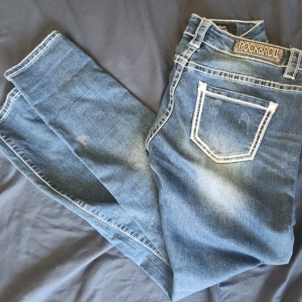 Rock&Roll Skinny Jeans 27x30